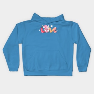 Sweet Gnome Easter Kids Hoodie